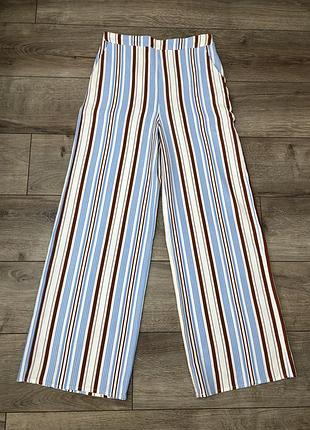 Брюки з льону м