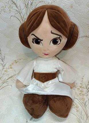 Мягкая кукла принцесса лея органа соло звёздные войны star wars posh paws