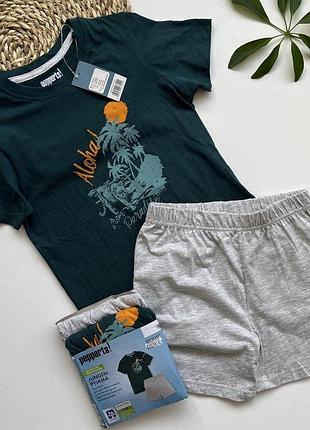 Піжама футболка + шорти pepperts на хлопчика підлітка, 158-164, 12-14р., 15453