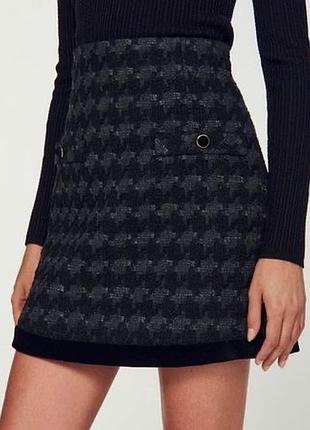 Твідова спідниця sandro m