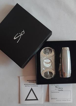 Набір турбозапальничка та гільйотина sky