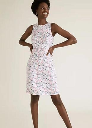 Нежное летнее платье в цветочный принт No28max