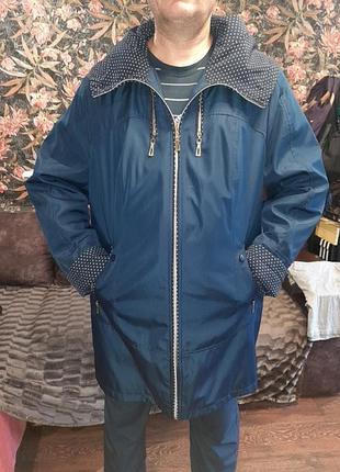 Курточка пальто большого размера.