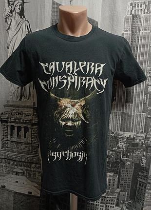 Футболка гурту cavalera conspiracy - "psychosis".