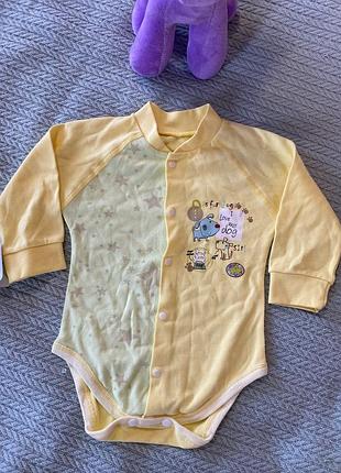 Боді дитячий на кнопках