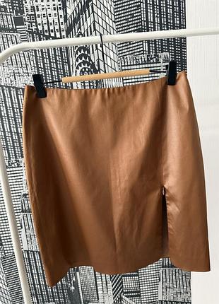 Спідниця motivi спідниця з розрізом осіннього кольору