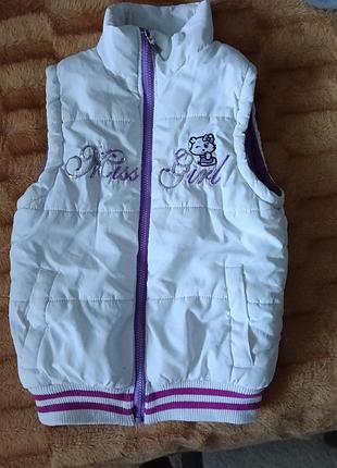 Жилетка на девочку