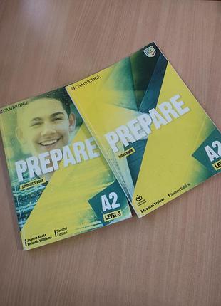 Комплект серии cambridge prepare a2 level 3