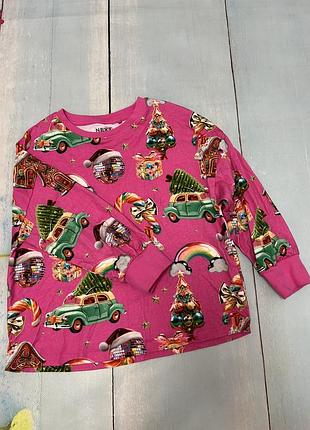 Реглан новогодний