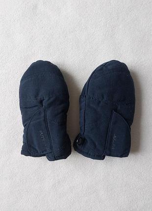 Перчатки краги для мальчика зимние теплые размер 12-24 мес 1-2 года