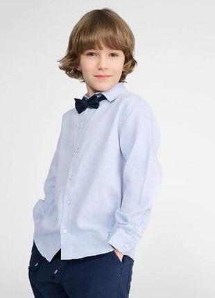 Стильна сорочка рубашка с галстуком-бабочкой для мальчика cool club польша