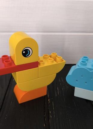 Конструктор lego duplo качка каченя хмарка лего дупло кубики