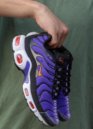 Мужские кроссовки nike air max plus tn purple white 41-42-44