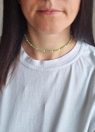 Чокер из хрусталя