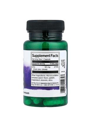 Цинк цитрат с iherb 2