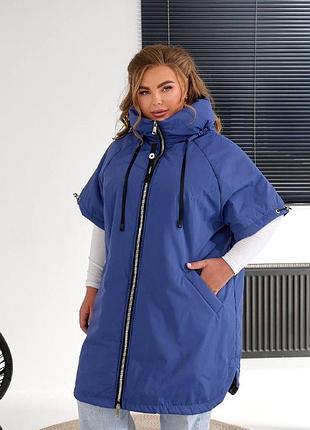 Жилетка жіноча.женская жилетка с капюшоном.новинка