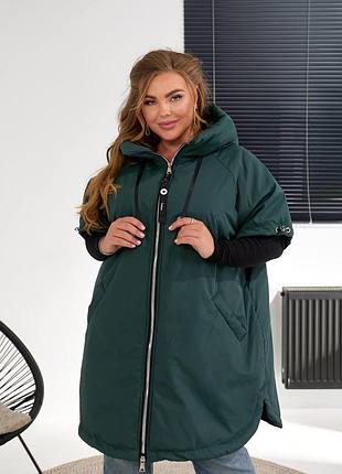 Жилетка женская удлинённая