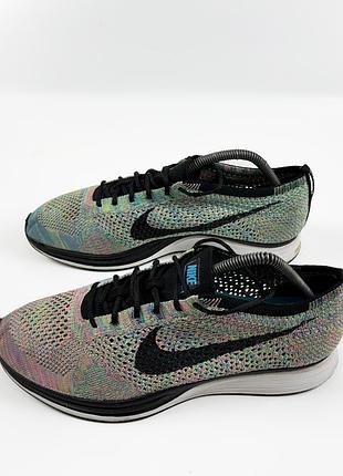 Nike flyknit racer multi color 2.0 мужские кроссовки