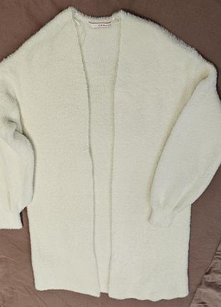 Кофта длинная без застежки