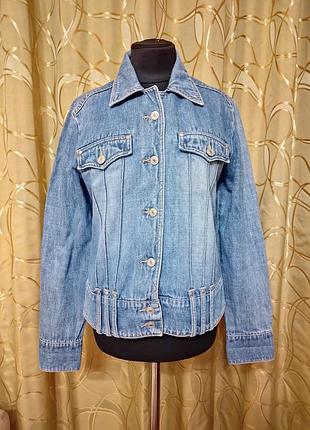 Брендовая джинсовая куртка джинсовка бомбер