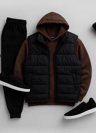 ❄️ теплый мужской спортивный костюм+жилетка
