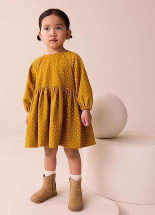 Вельветова сукня next ❤️