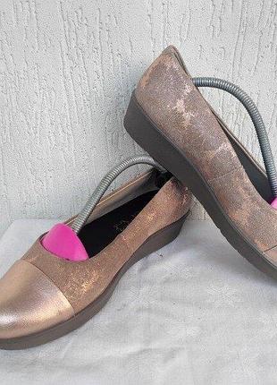 Туфли кожанние hotter comfort concept р.38