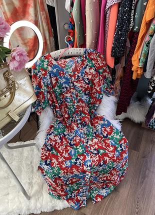 Яскрава сукня🌸 🏷️m&s розмір—л стан—в ідеалі🔍