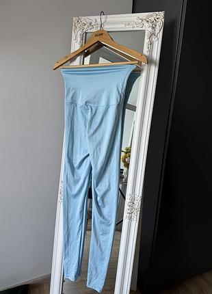 Лосини спортивні блакитні