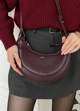 Сумка багет - claret 😍 5