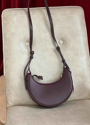 Сумка багет - claret 😍 6