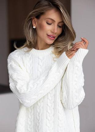 Удлиненный теплый шерстяной свитер (9 цветов) свитер 50% шерсть