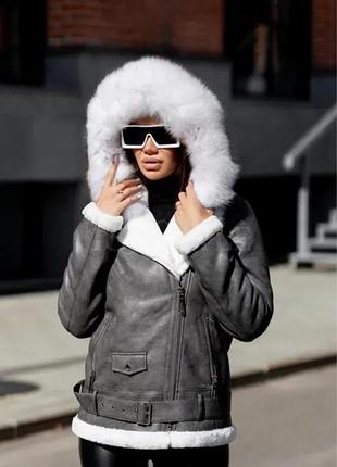 Дубленка женская