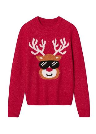 Детский новогодний свитер