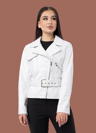 Кожаная куртка косуха yorn