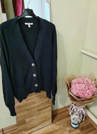 Вязаный кардиган на пуговицах edc размер m-l