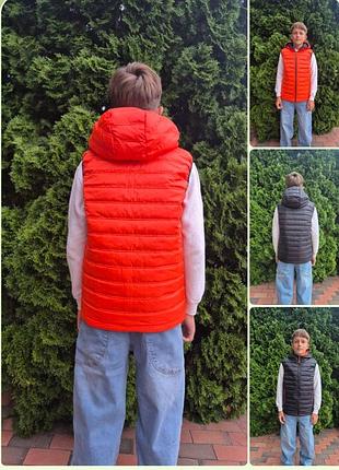 Жилет жилетка двухстороння