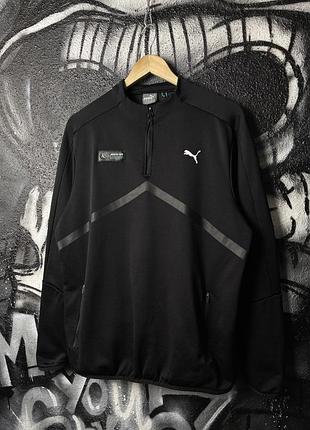 Олімпійка кофта puma mercedes benz  amg 1/4 zip