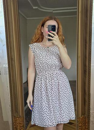 Пудрова сукня в сердечко quiz розмір м