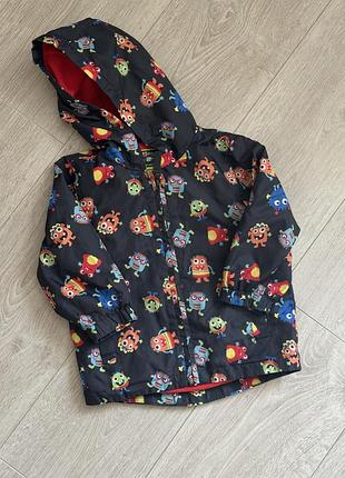 Куртка дитяча, вітровка утеплена