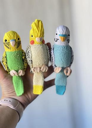 Попуги ручной работы