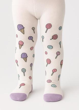 Колготи дитячі дюна всесезонні duna для дівчинки демісезонні колготки