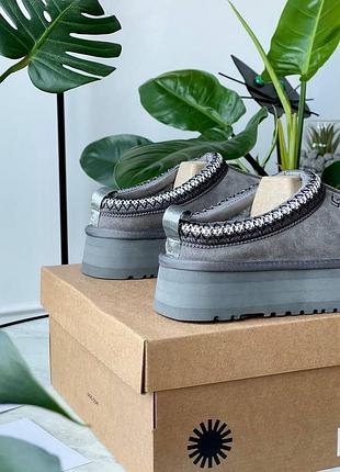 Ugg tasman platform dark grey 7