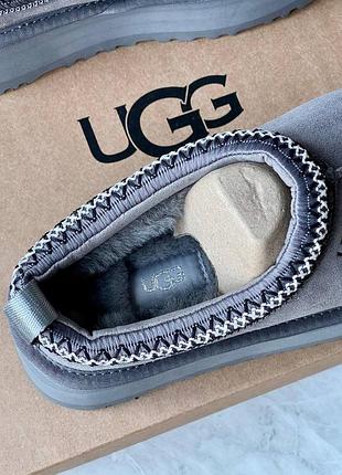 Ugg tasman platform dark grey 8