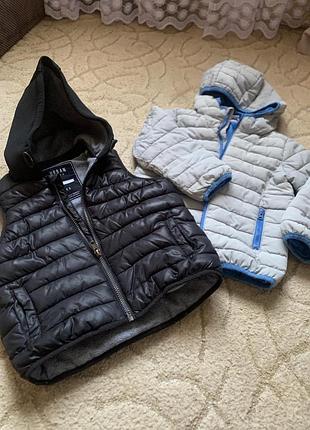 Курточка + безрукавка на мальчика