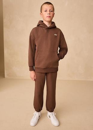 Спортивный костюм свитшот+джоггеры next🤎