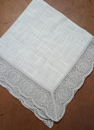 Скатертина льон +бавовна