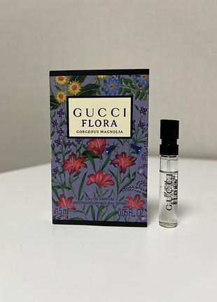 Оригінальний зразок аромату gucci flora gorgeous magnolia