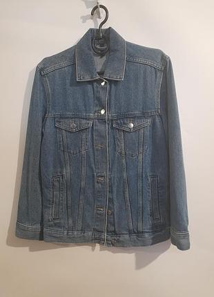 Divided&amp;h&amp;m как новая женская джинсовая куртка хлопок