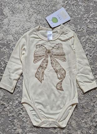 Нарядне боді для дівчинки smil розмір 74